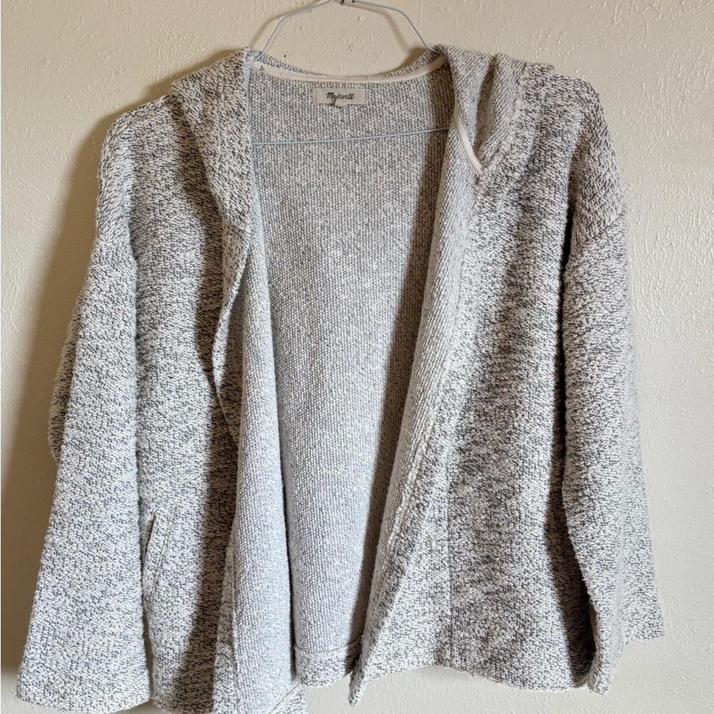 Madewell Heathered Gray Women's Cardigan